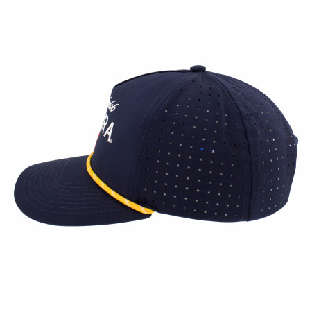 Michelob Ultra Logo Navy Colorway Rope Golf Club Hat